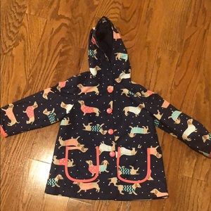 Toddler girls rain jacket